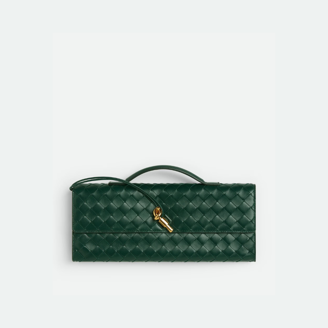 Emerald Green Andiamo Clutch