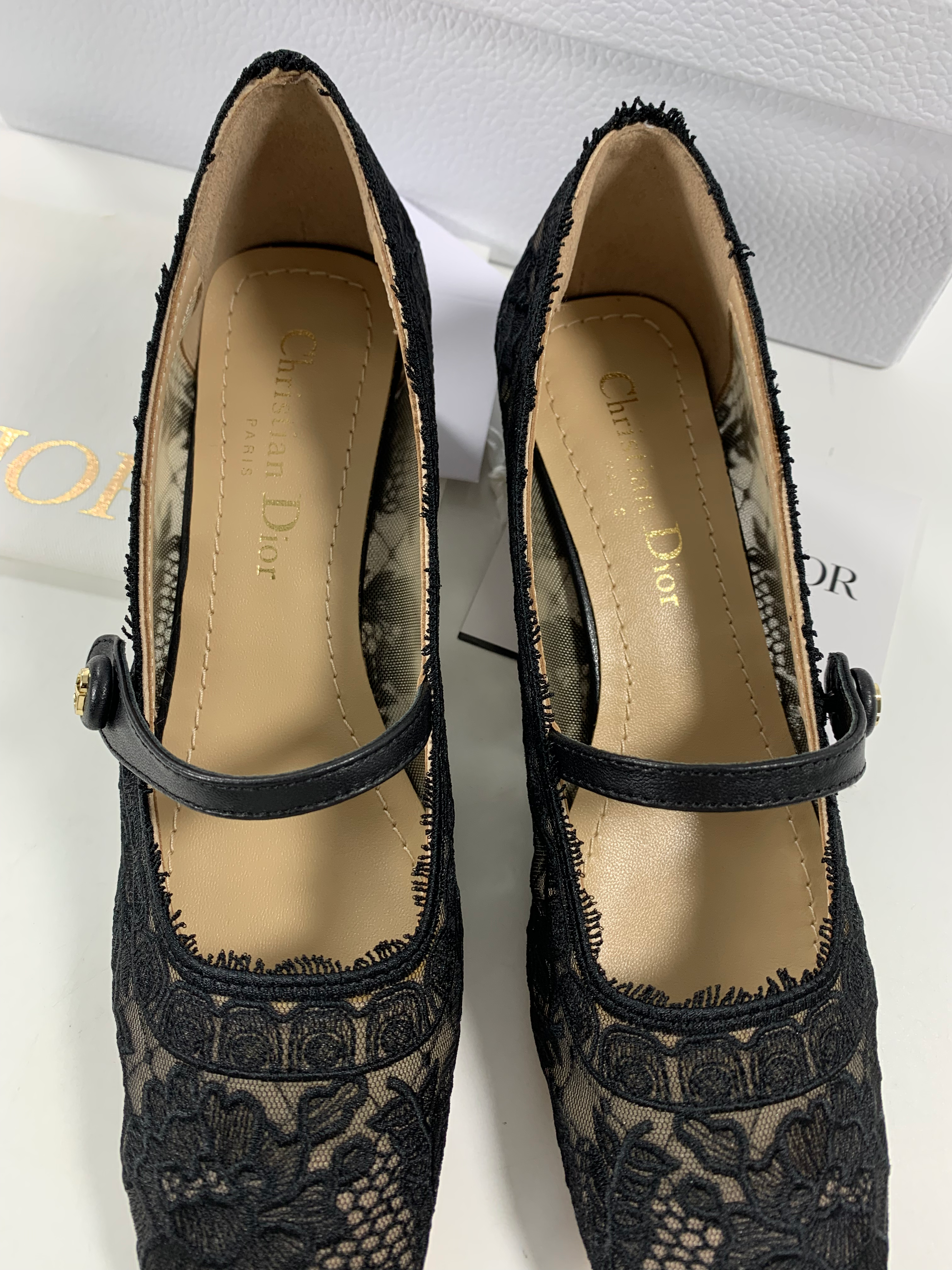 Black DG ballet pump