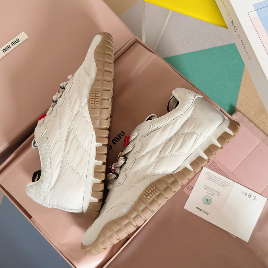 Ivory Tyre Sneakers