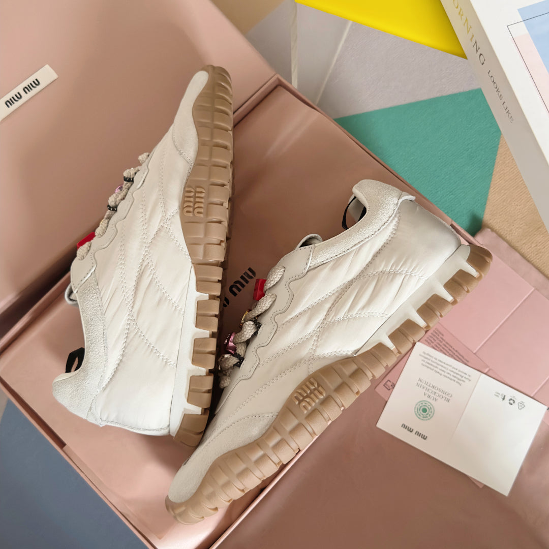 Ivory Tyre Sneakers