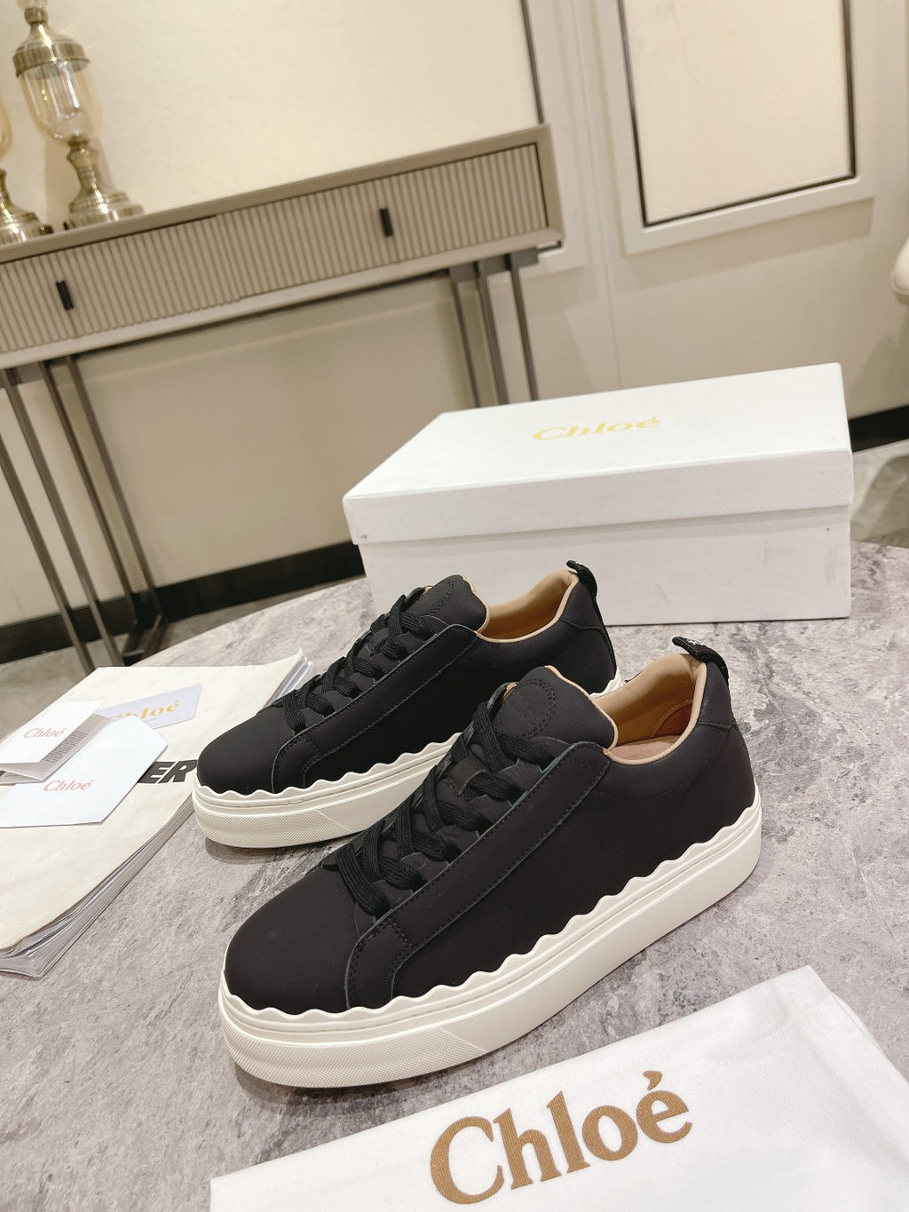 Black CL sneaker