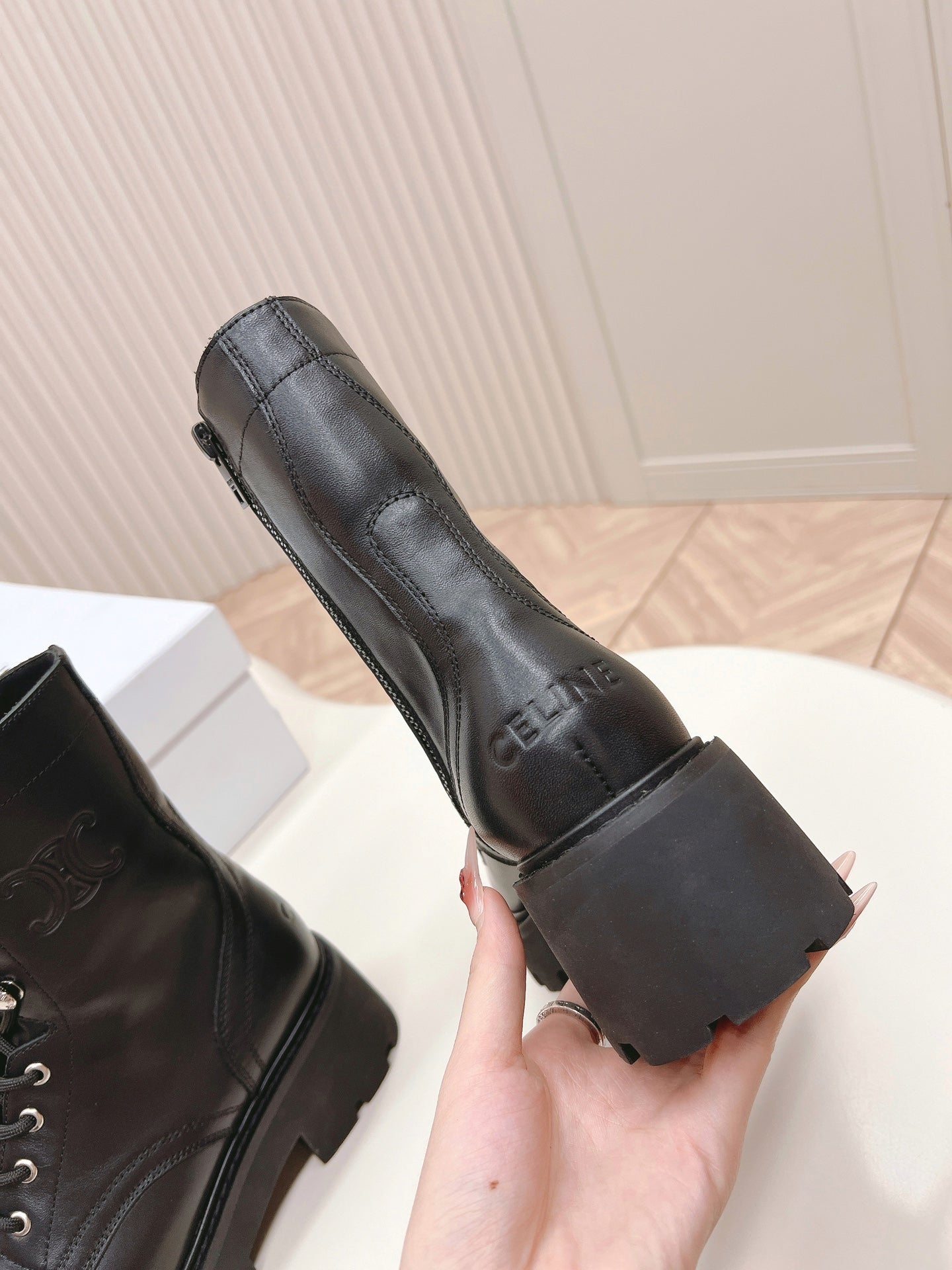 Black Rangers Mid Lace-Up Boot