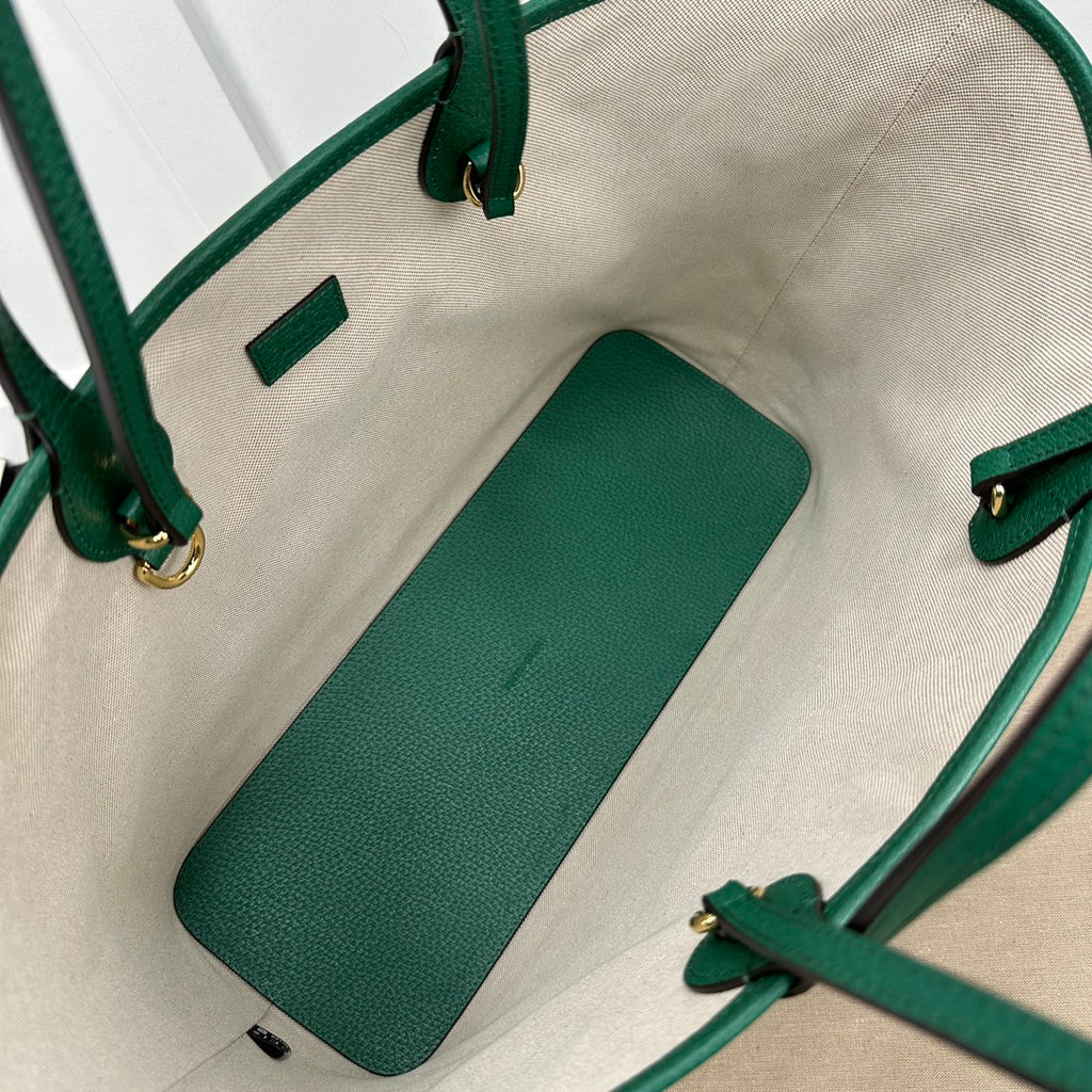 Green GO Medium Tote Bag