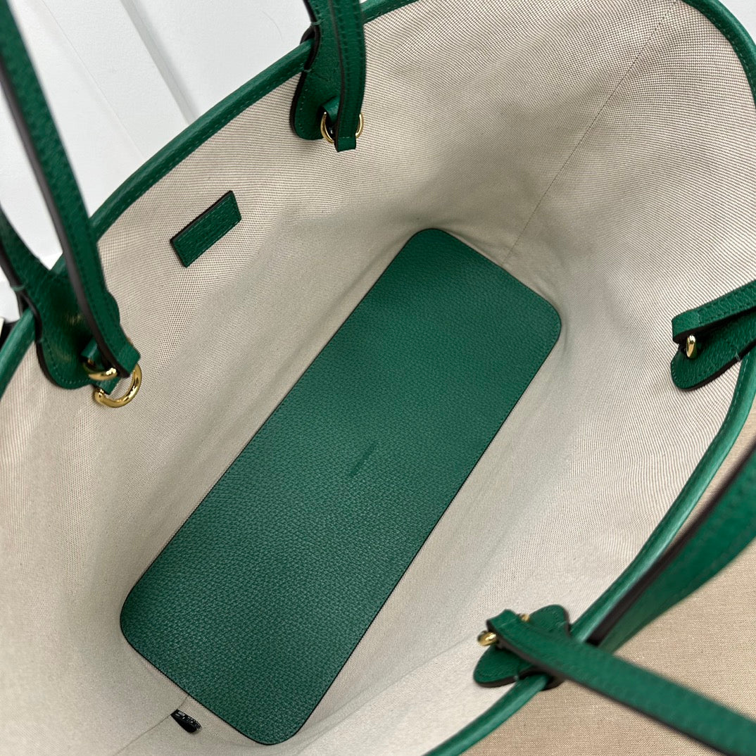 Green GO Medium Tote Bag