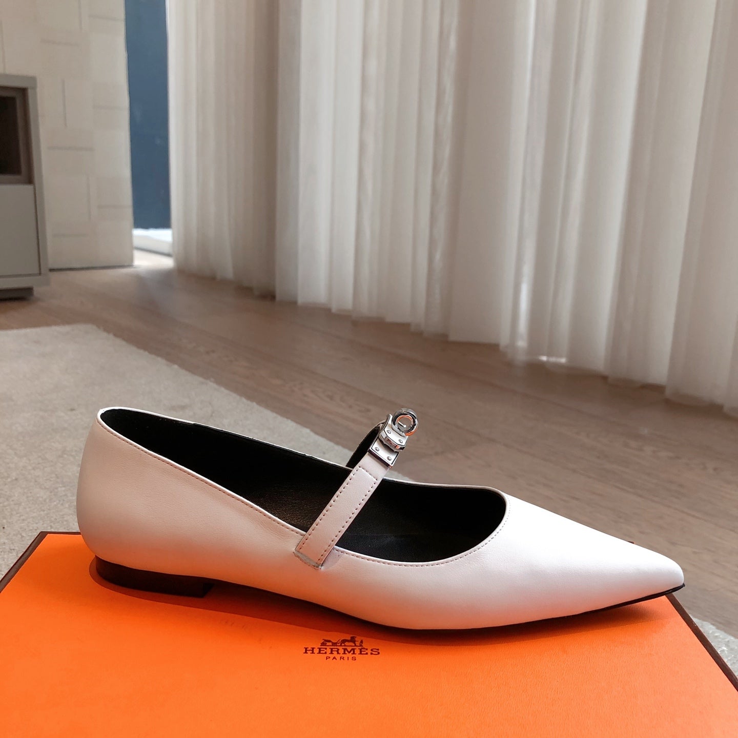 Gris Clair Kelly Ballet Flat