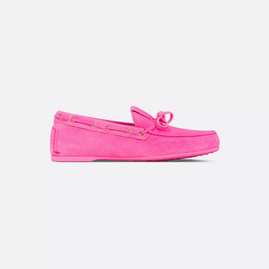 Fluorescent Pink Miss D Street Loafer