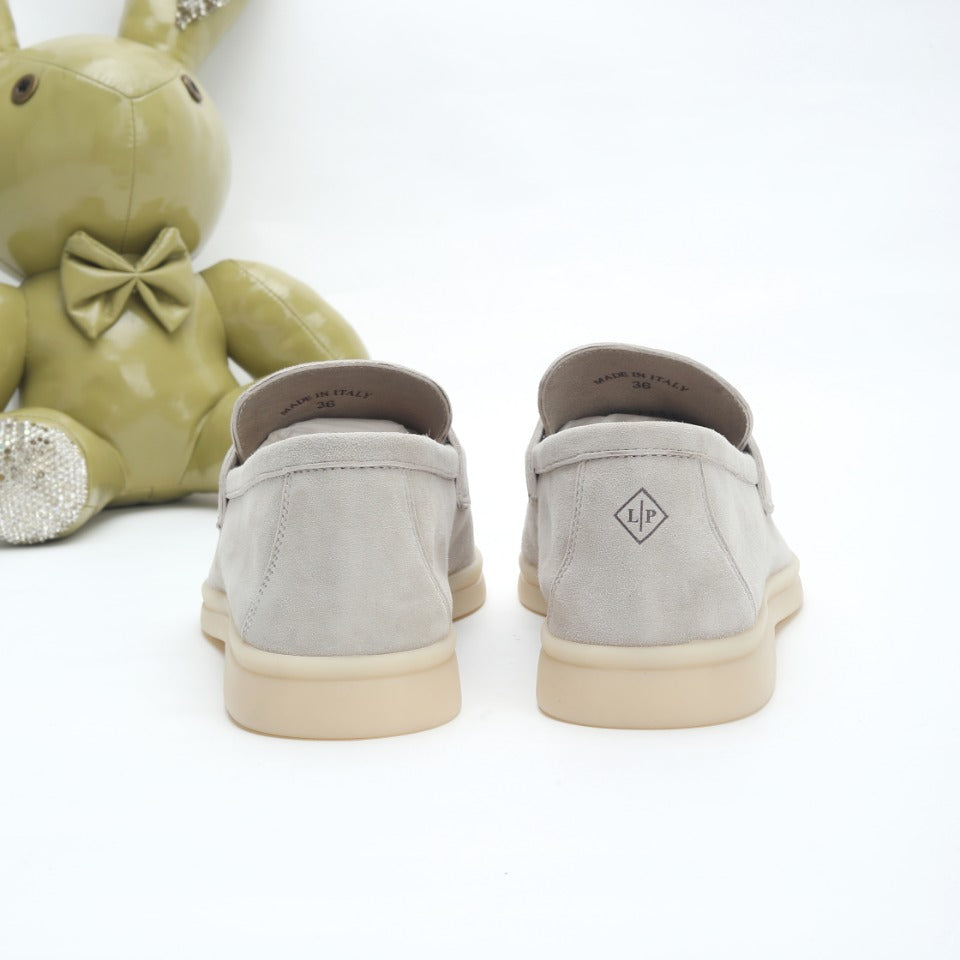 Men's Pearl Gray Sandstone Summer Charms Walk Loafers