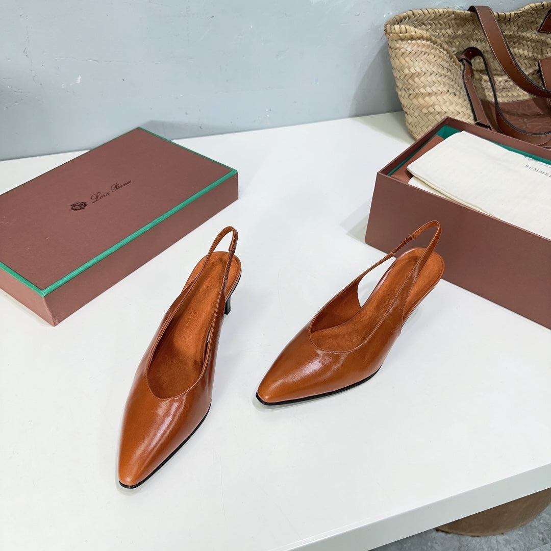 Saddle Brown Rebecca Pumps