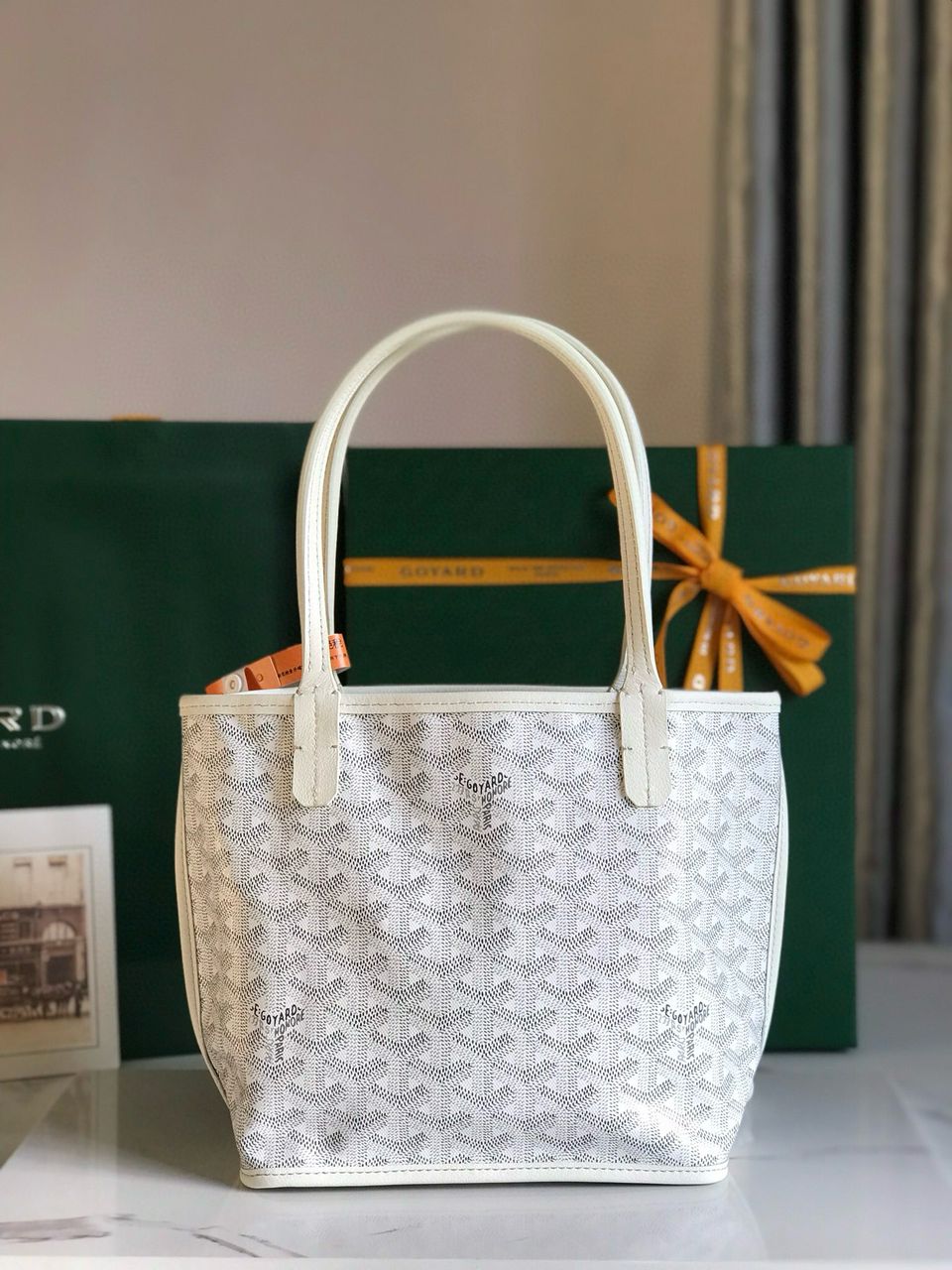 White Anjou Mini Bag