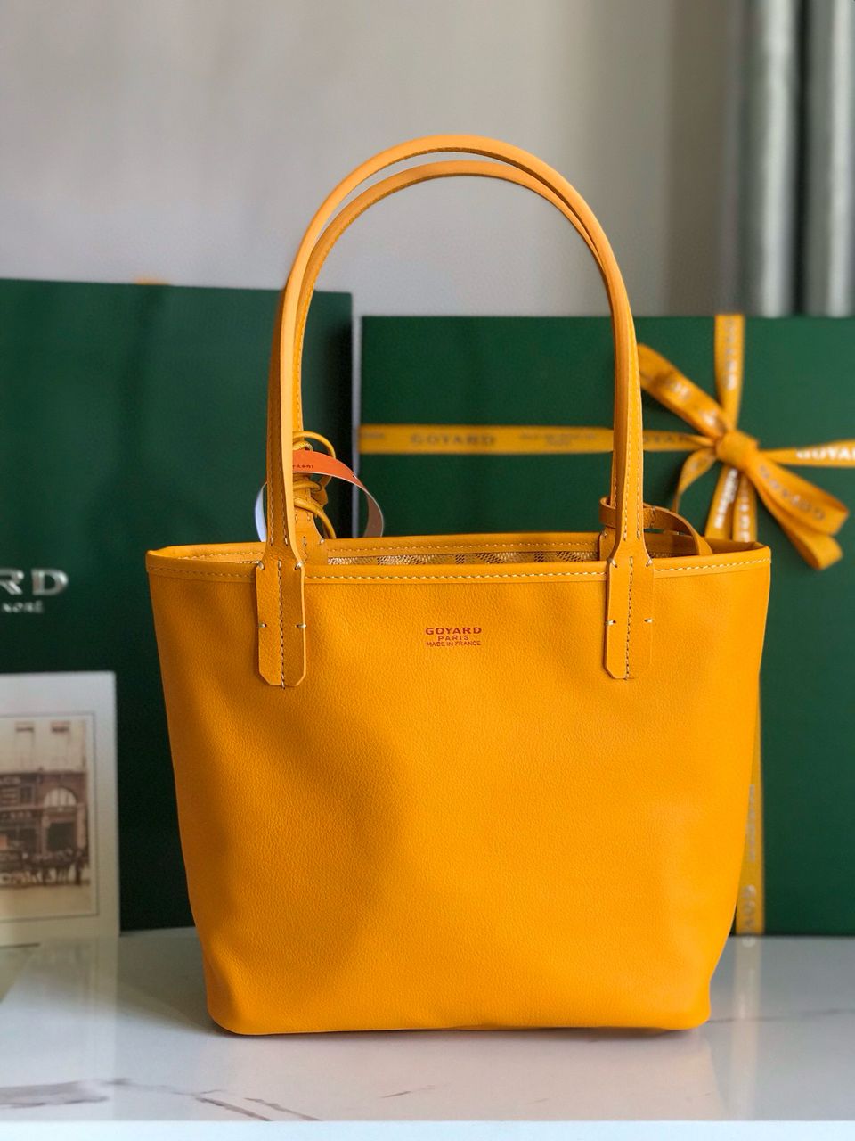 Yellow Anjou Mini Bag