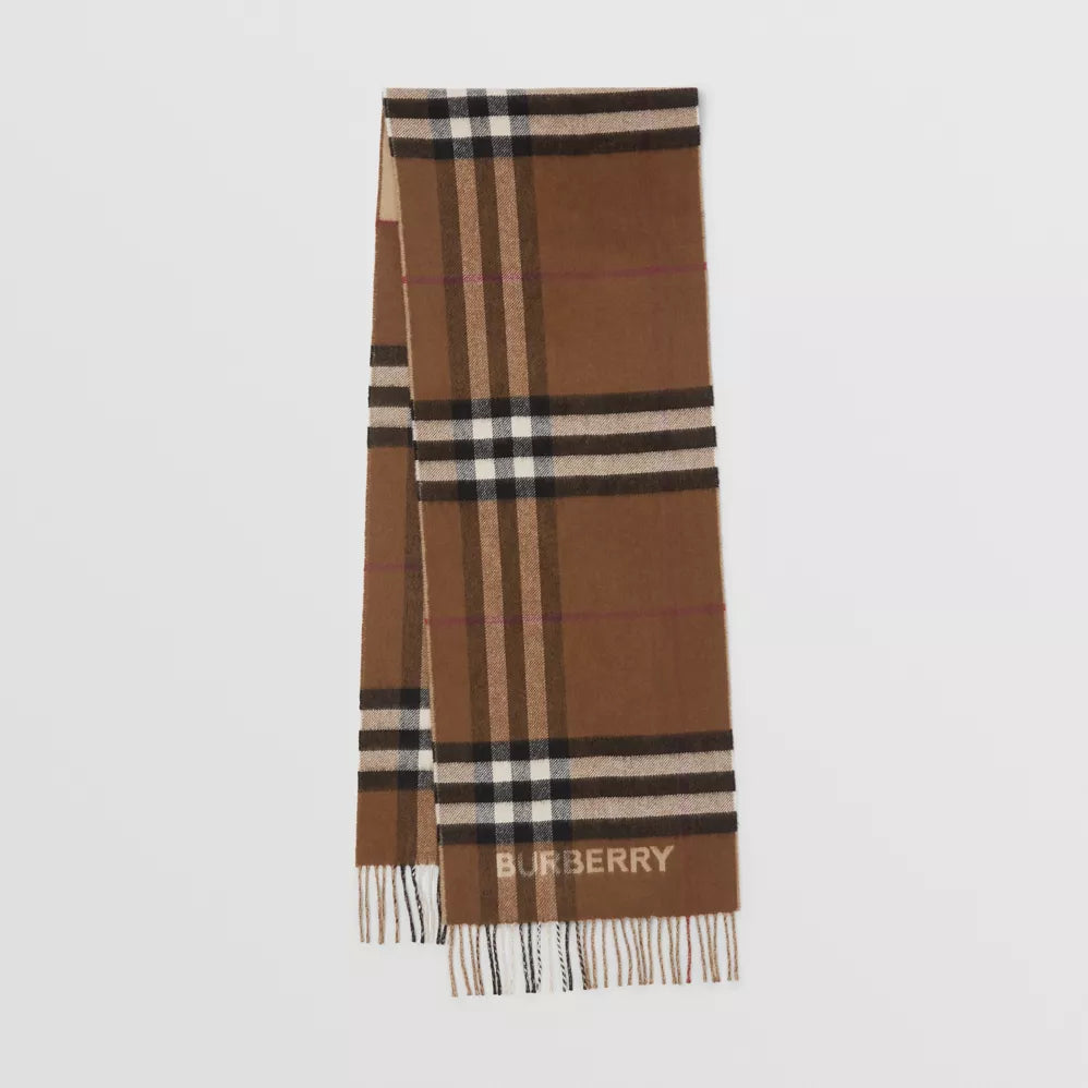 Beige/Brown BC scarf