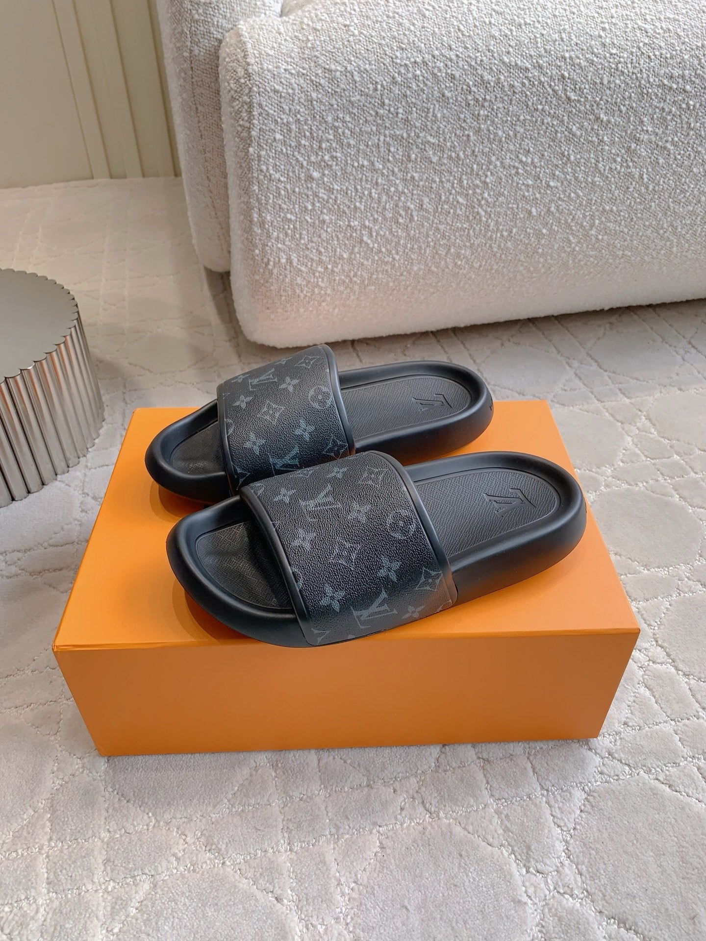 Men's Black Waterfront Mule