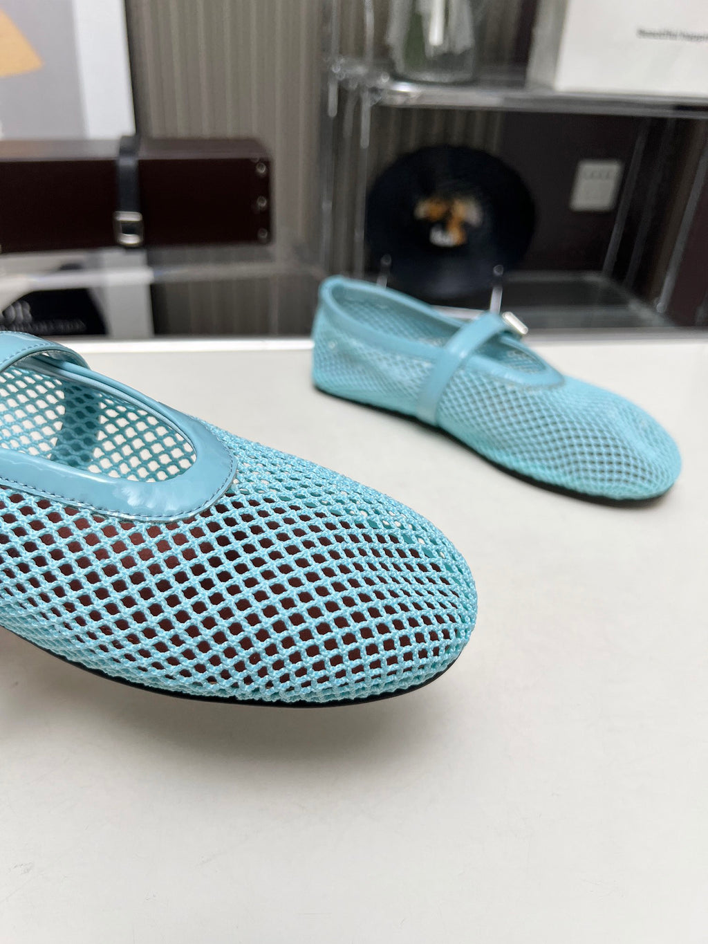 Lagoon Blue AF Ballet Flats