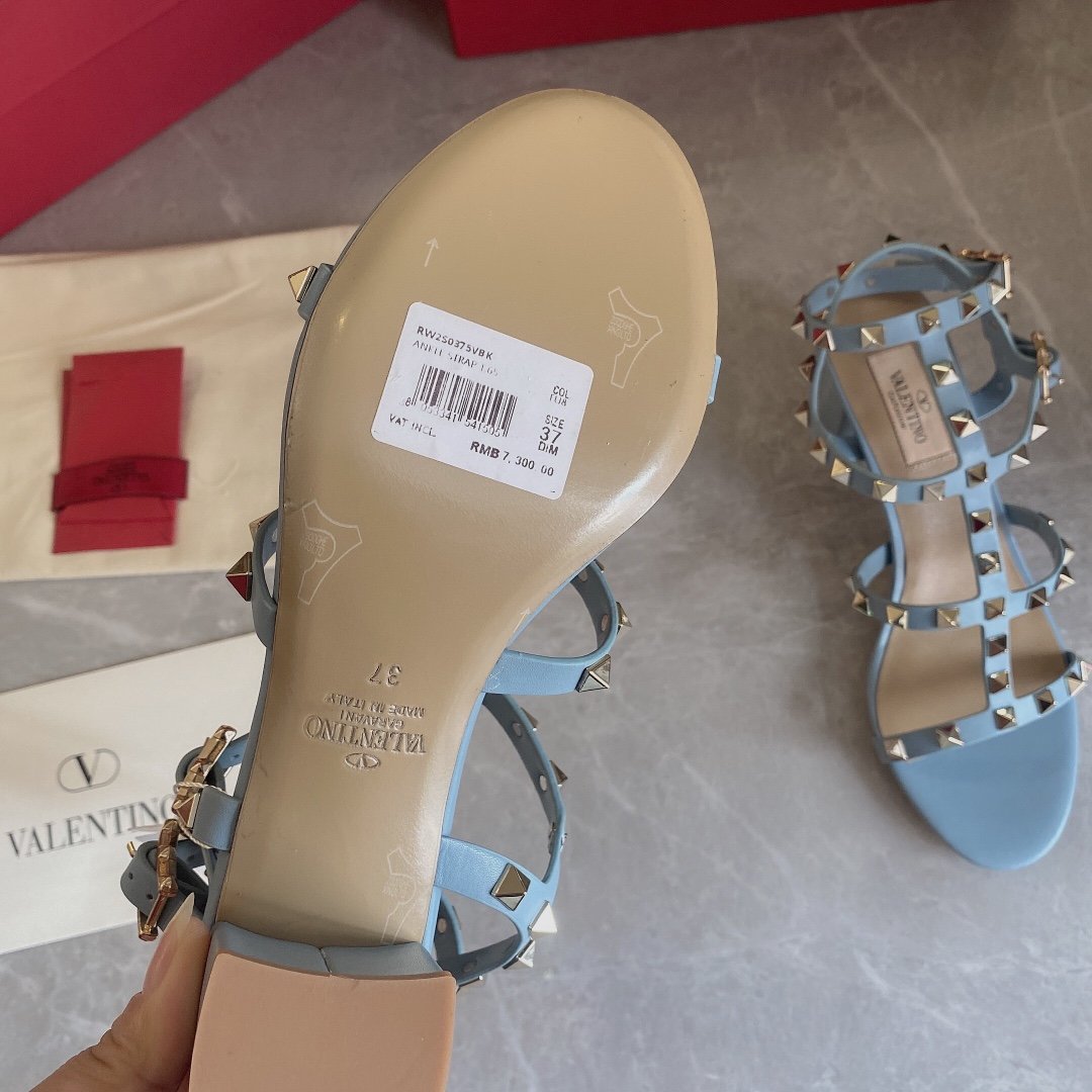 Azure VR ankle strap sandal 60 mm