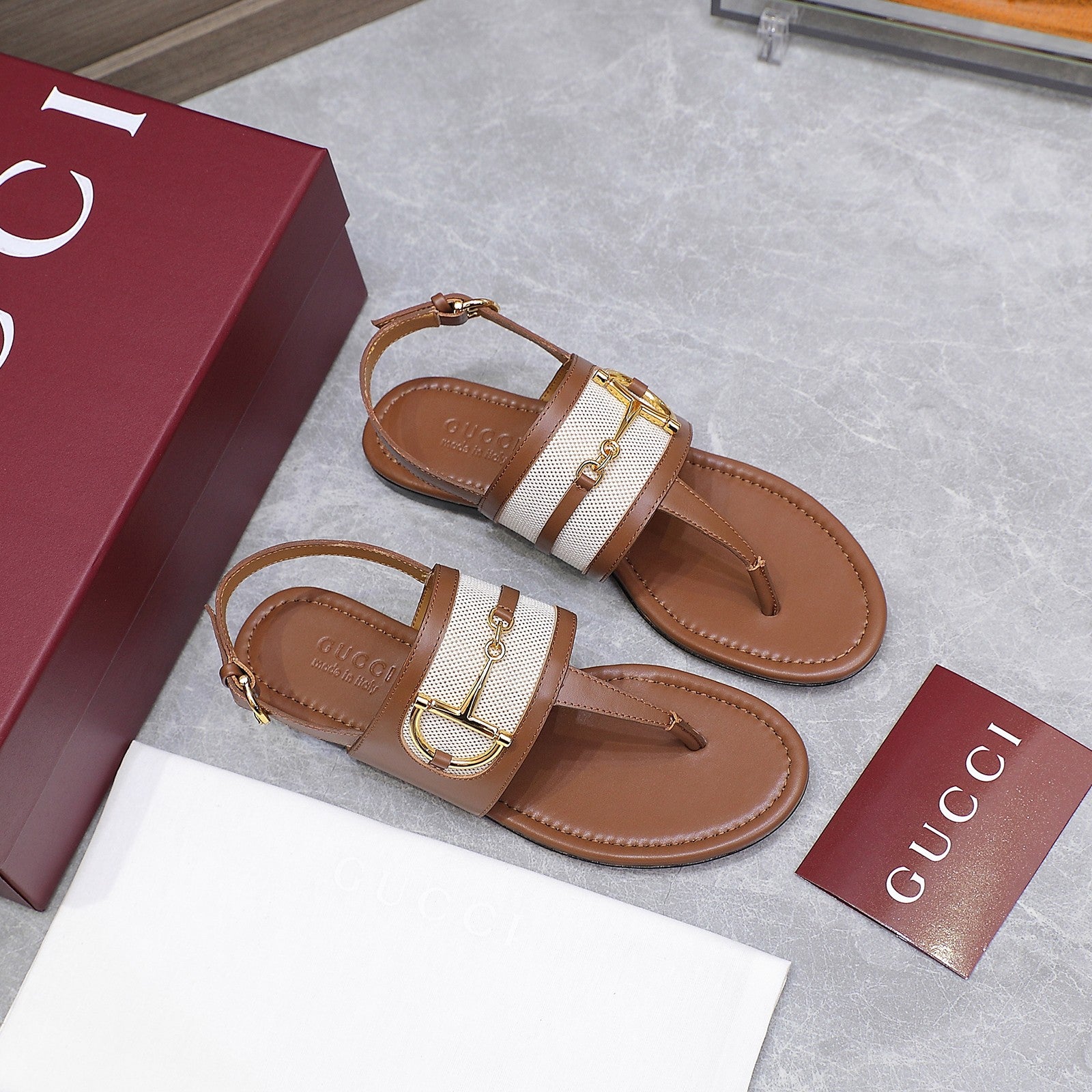 Light Brown Thong Sandal