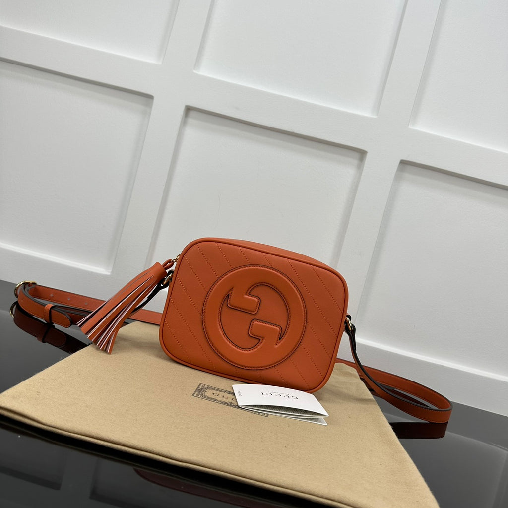 Orange GB Small Shoulder Bag