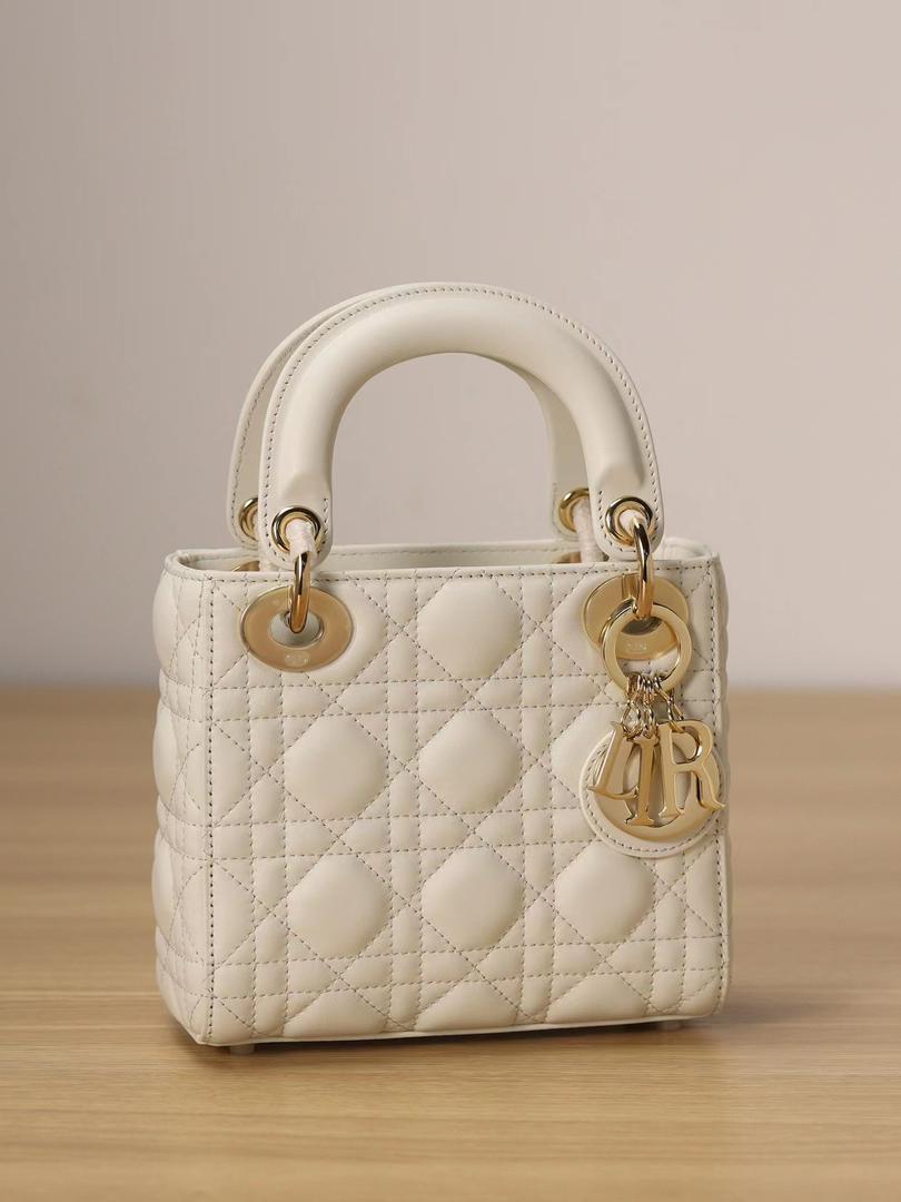 Latte Cannage Mini LD Bag