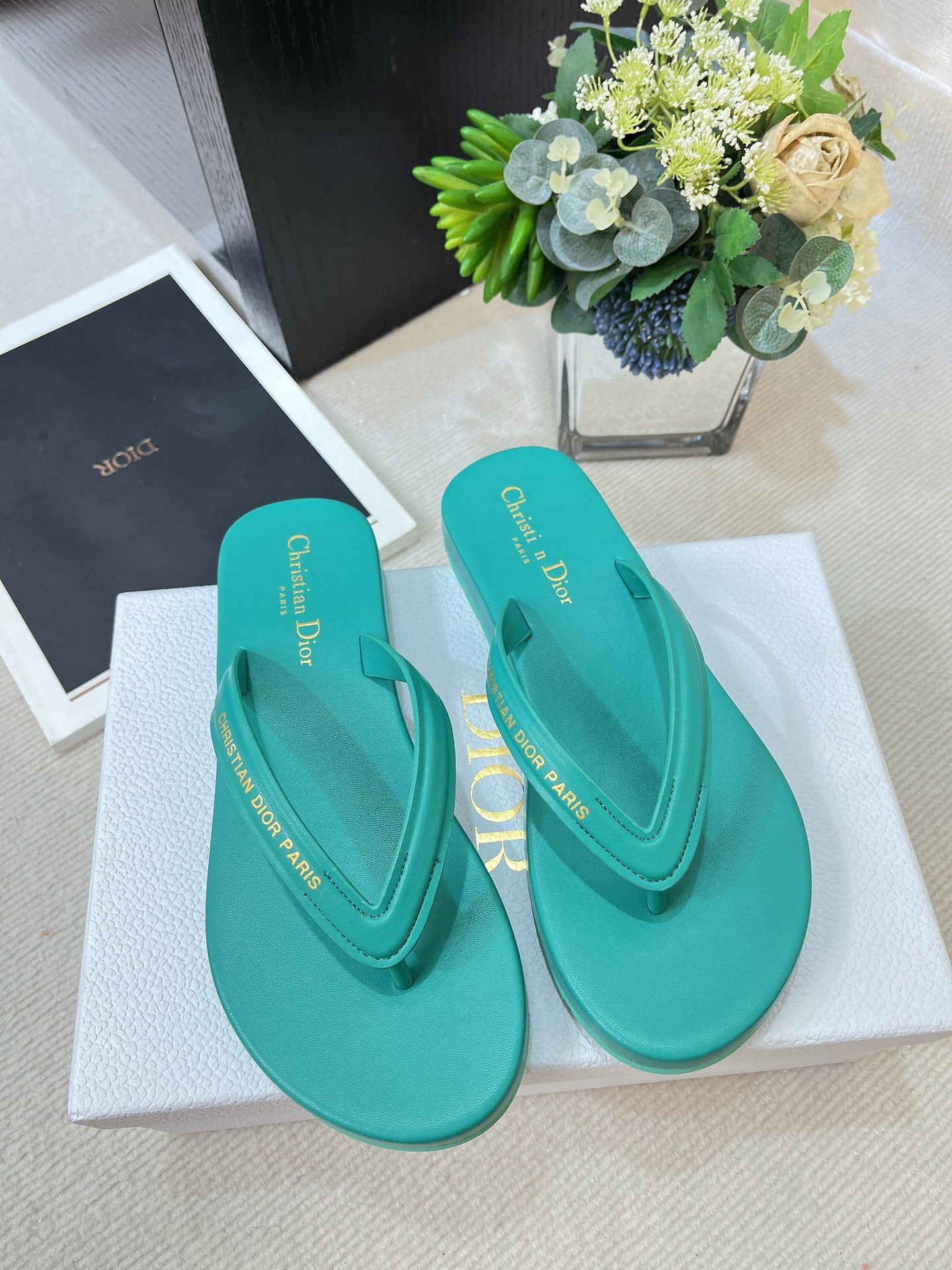 Aquamarina DD Thong Sandal