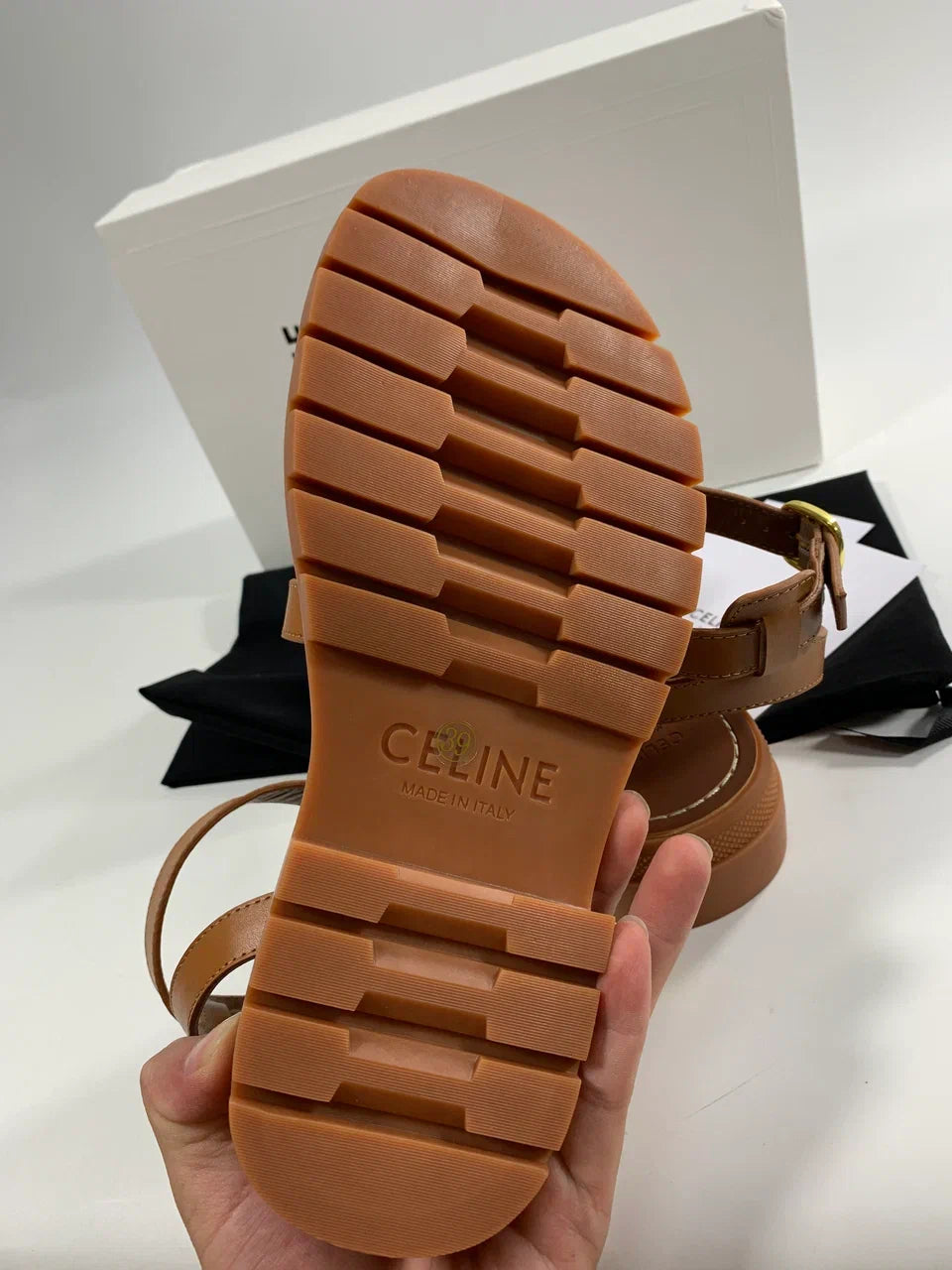 Tan CG sandal
