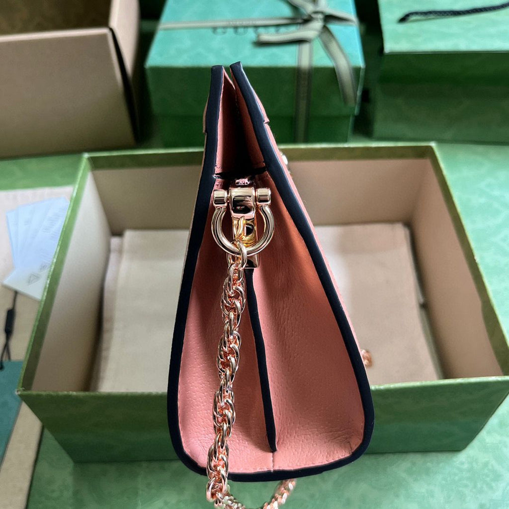 Pink GO shoulder bag