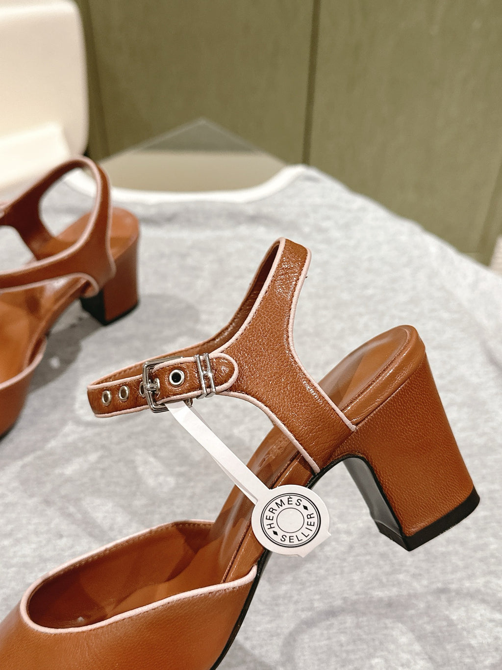 Marron Alezan Kamilla 60 Pump