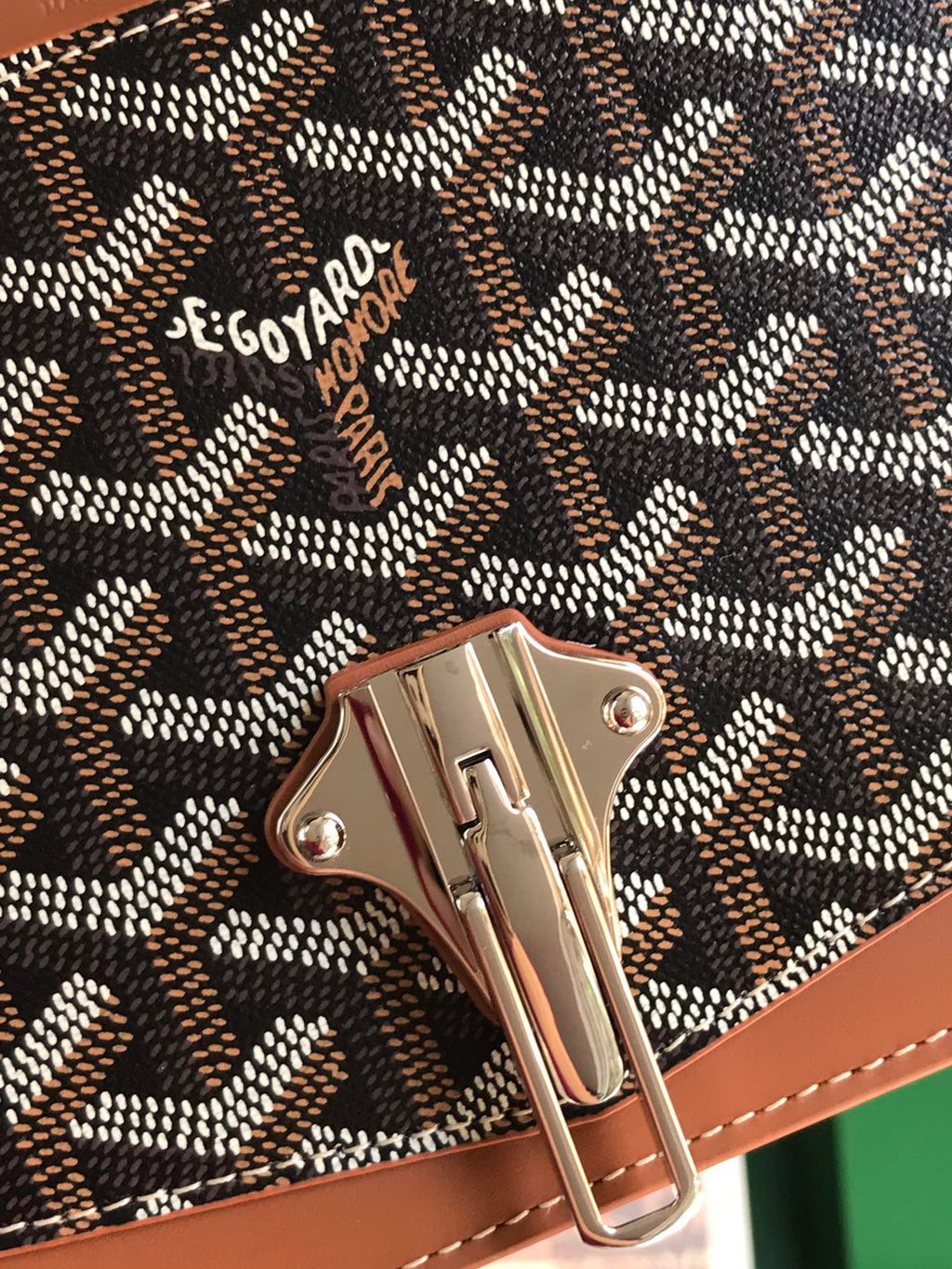 Black & Tan Duchesse Marie-Caroline Bag