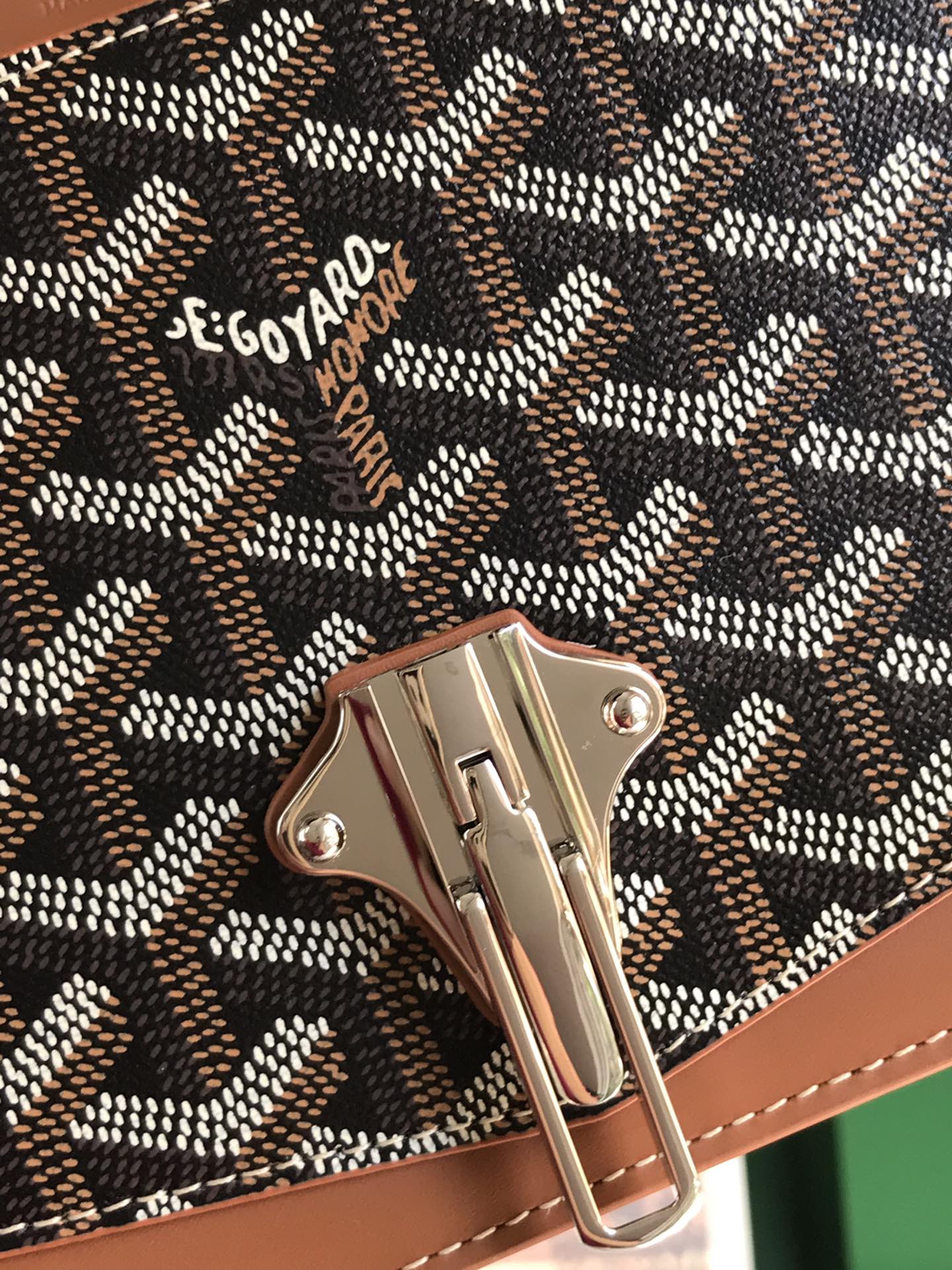 Black & Tan Duchesse Marie-Caroline Bag