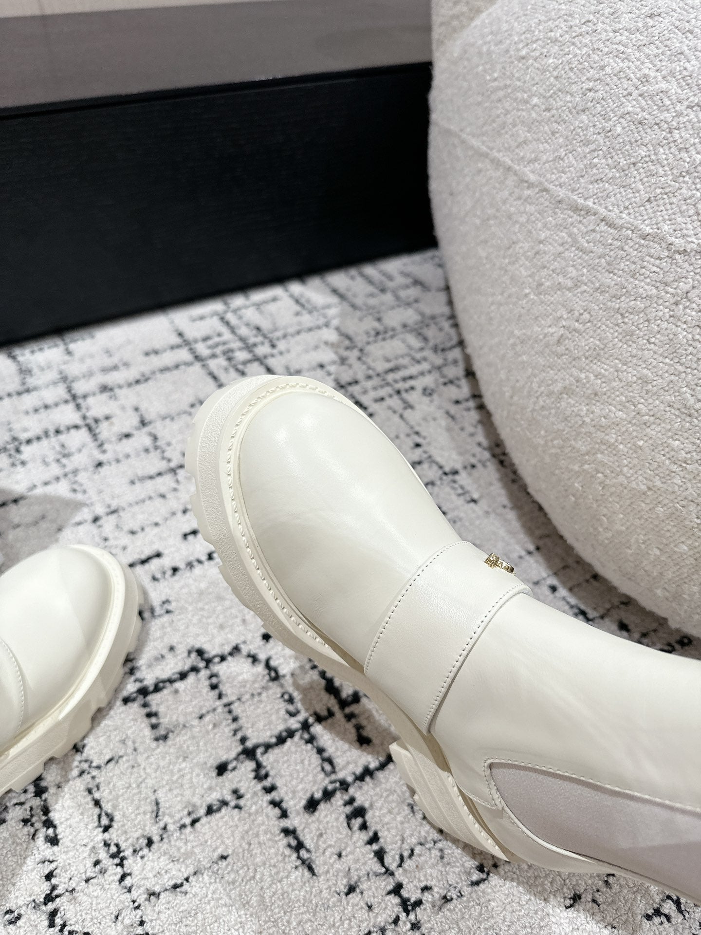 White Quest Ankle Boot