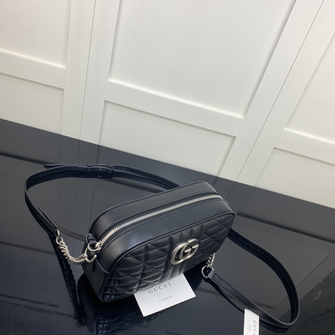 Black GM Small Shoulder Bag
