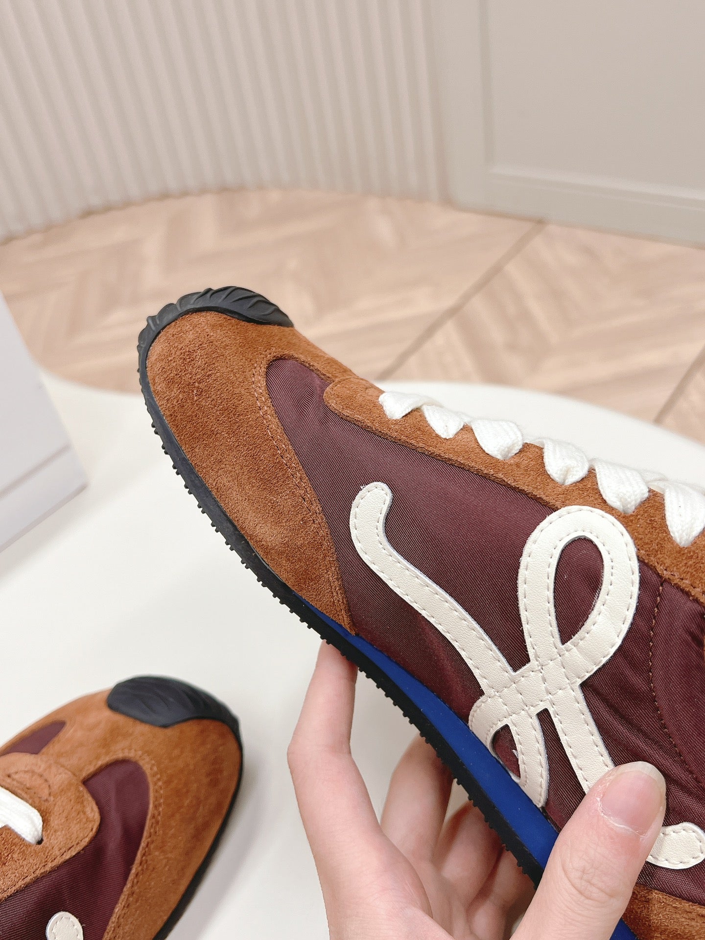 Brown/Blue Ballet Runner