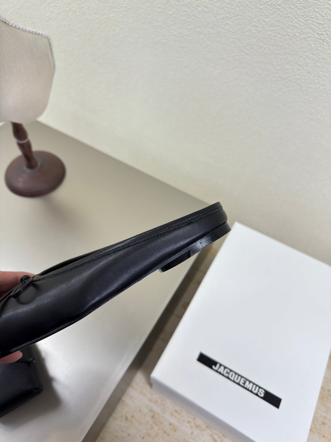 Black The Flat Ballet Mules