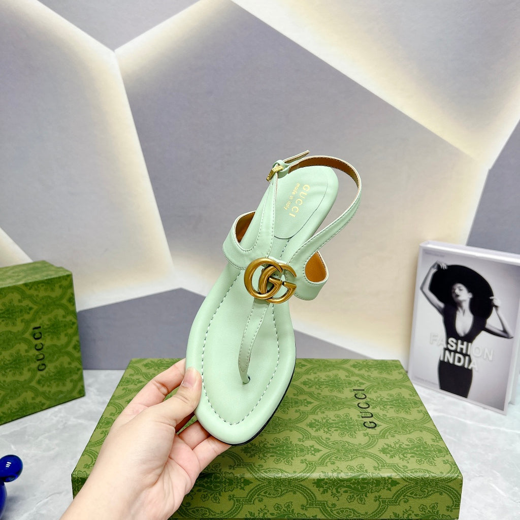 Light Green G Thong Sandal