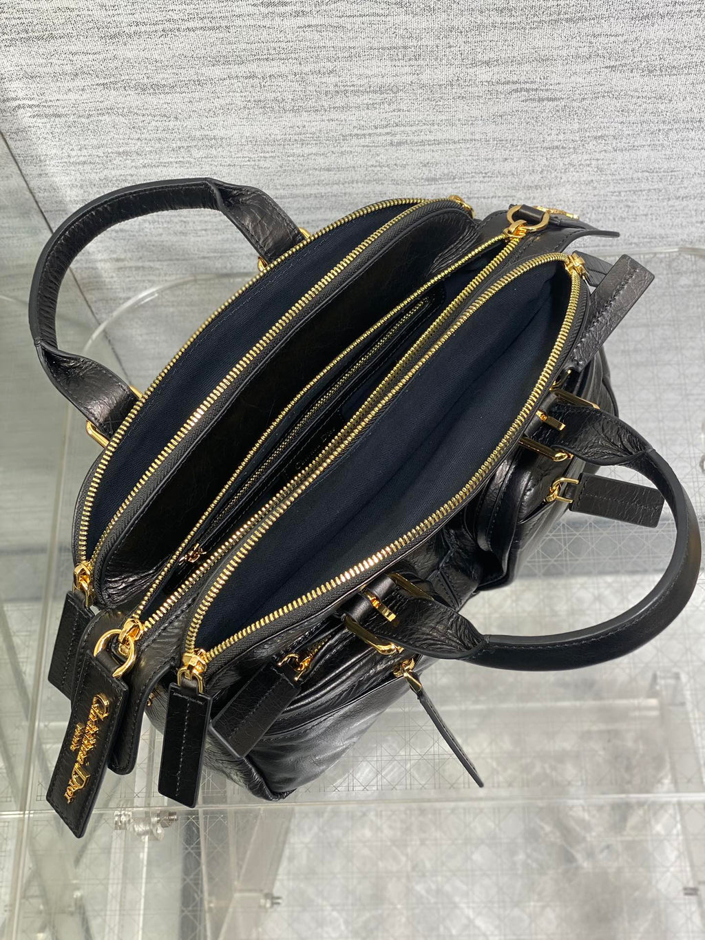 Black Small Grand Tour Bowling Bag