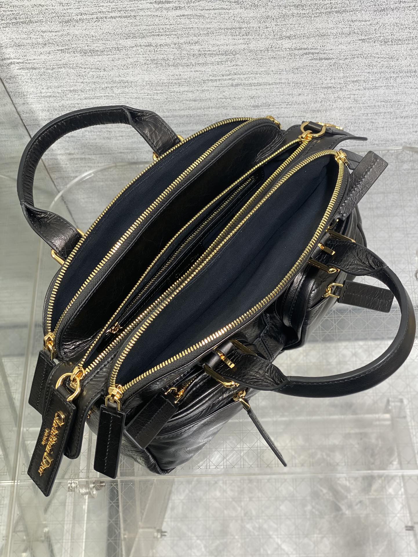 Black Small Grand Tour Bowling Bag