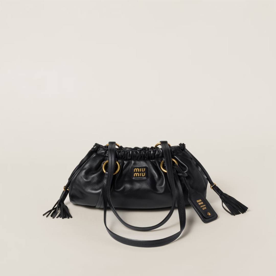 Black Joie 32 Leather Bag