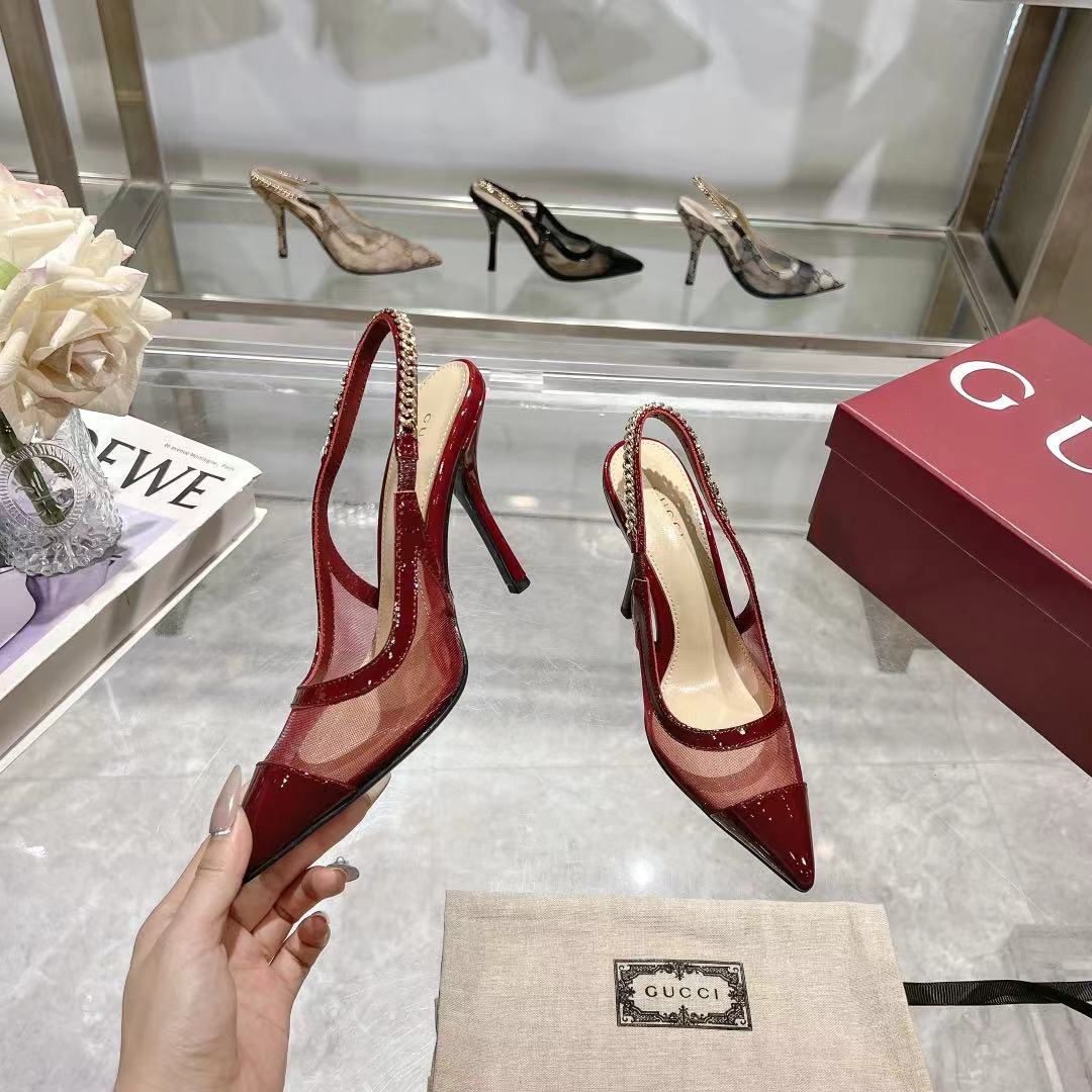 Red Signoria Slingback
