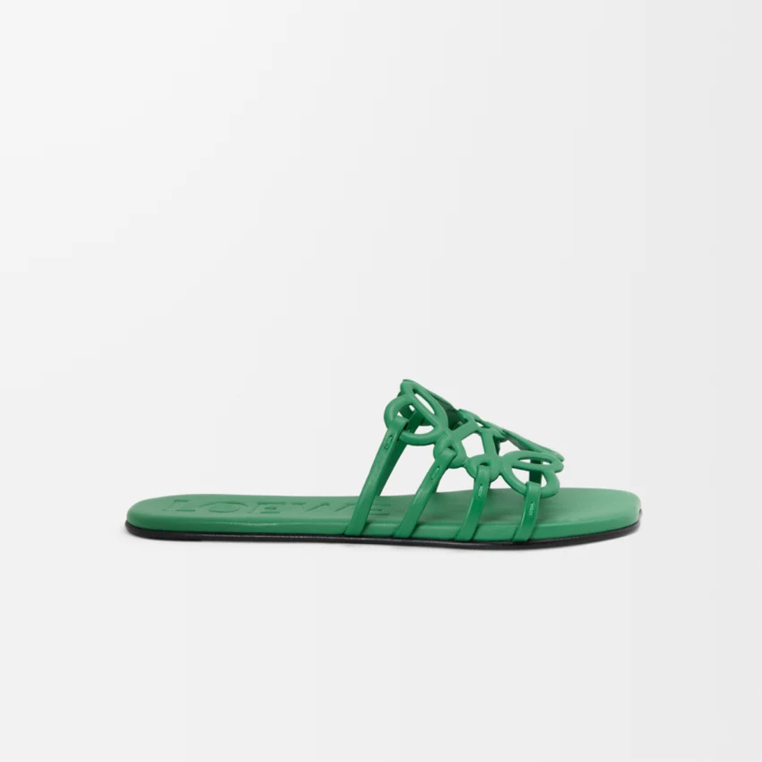 Green Petal Anagram Slide