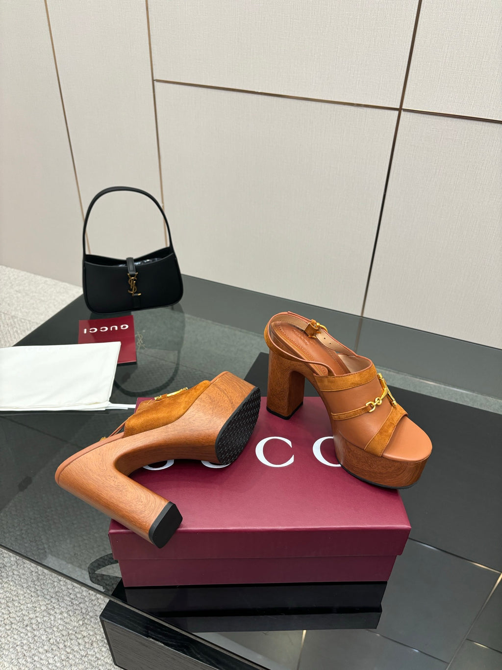 Brown Platform Sandal