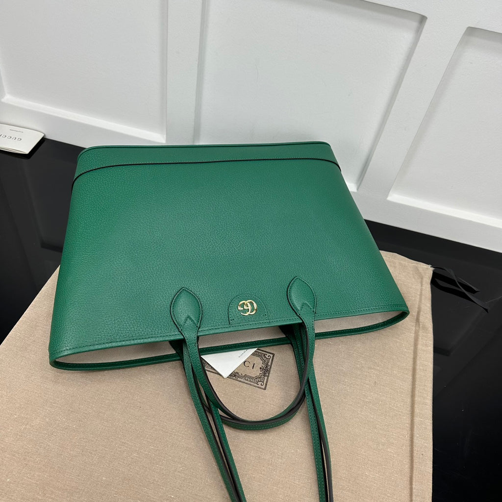 Green GO Medium Tote Bag