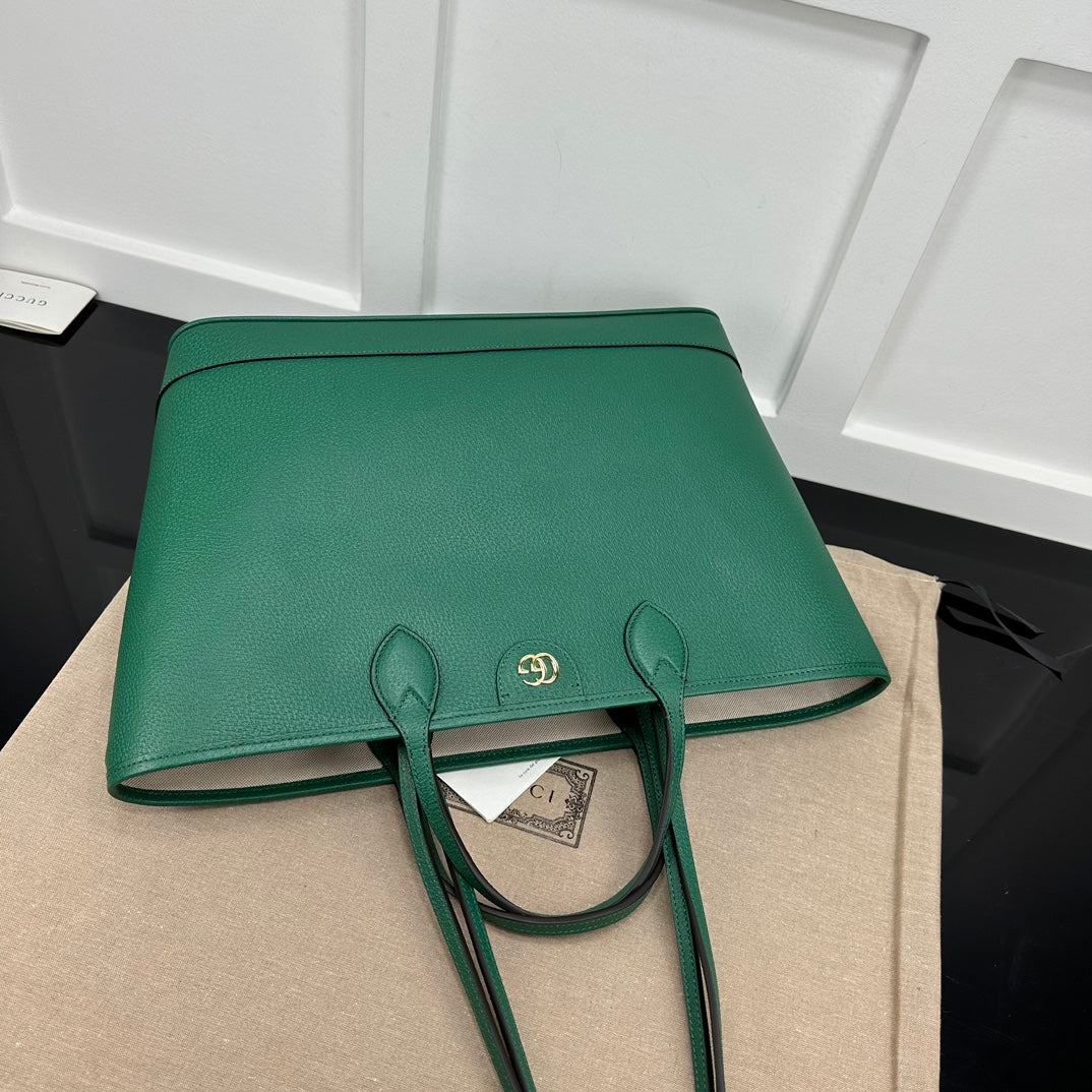 Green GO Medium Tote Bag