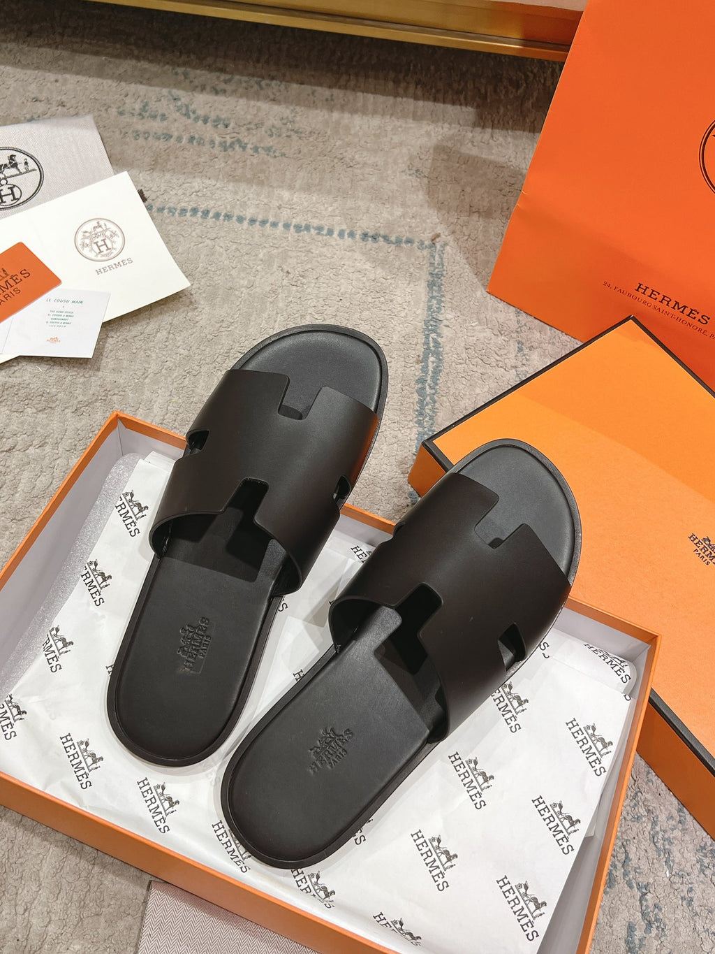 Black Izmir Sandal