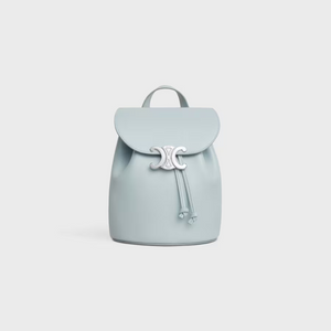 Ice Blue Bonnie Backpackin In Leather
