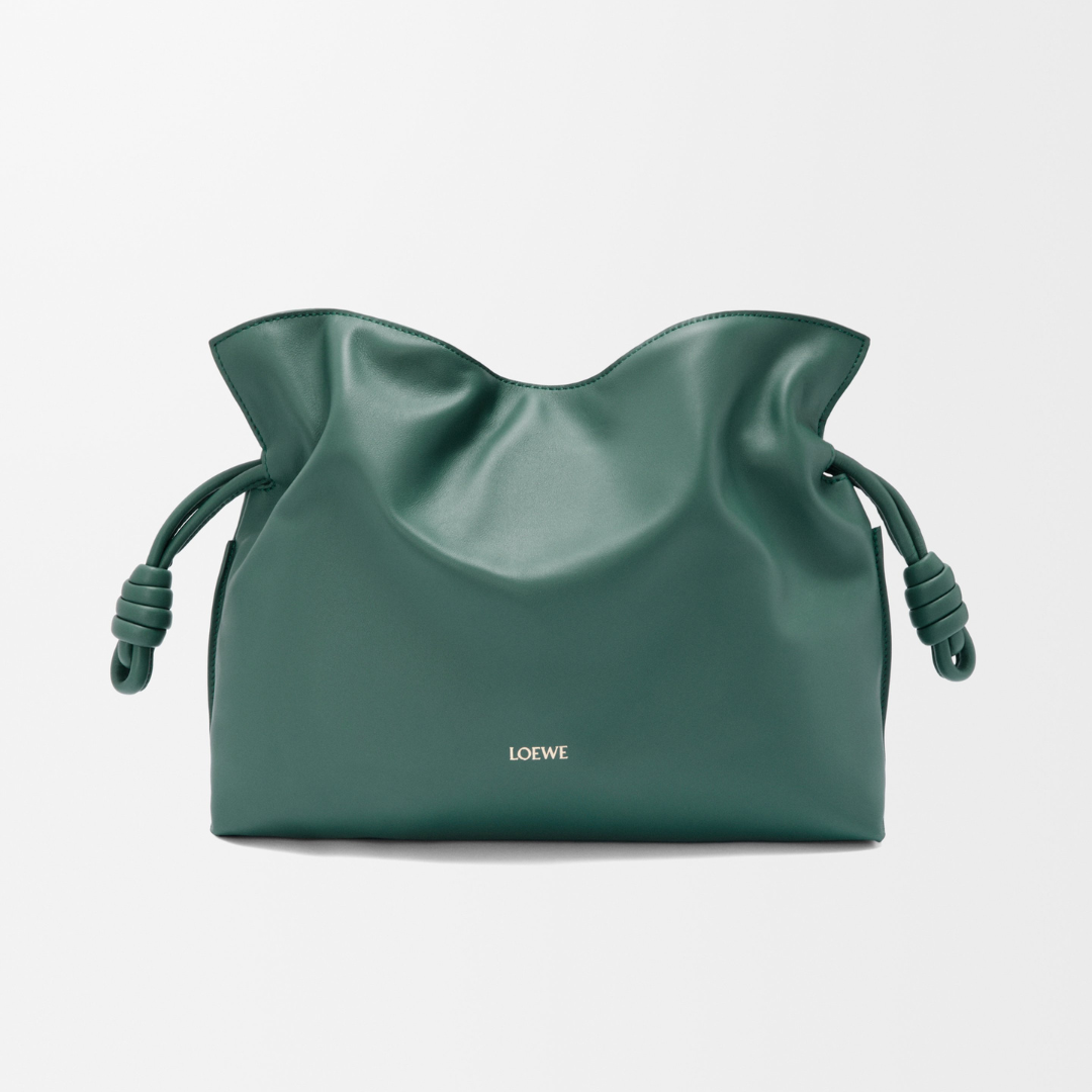 Vetiver Medium Flamenco Clutch