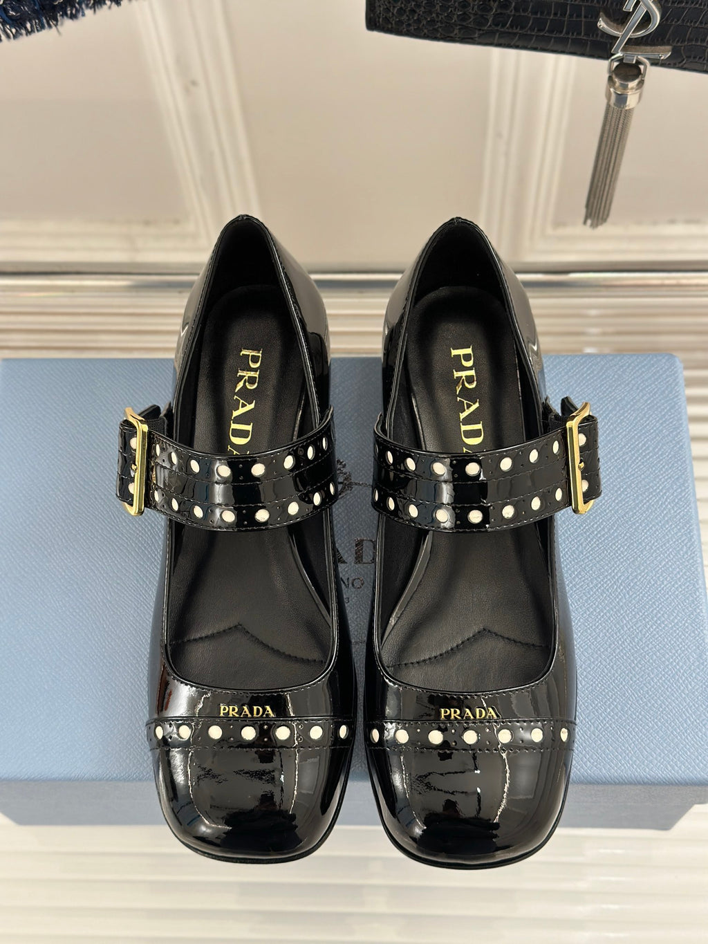 Black Mary Jane Pumps