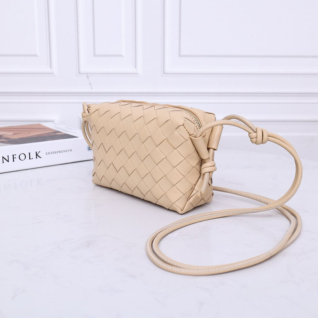 Almond LC cross-body mini bag