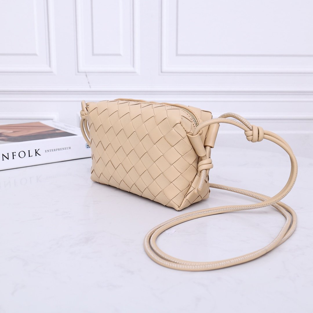 Almond LC cross-body mini bag