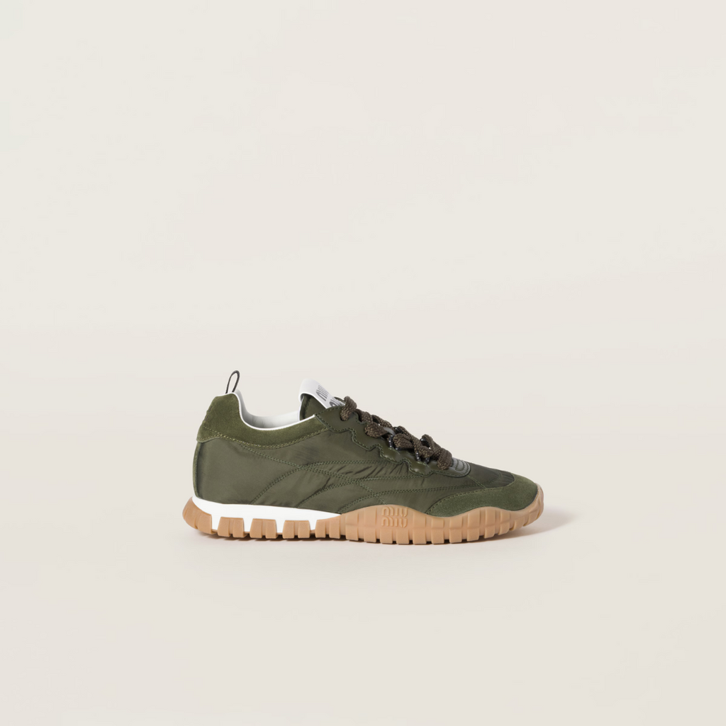 Loden Green Tyre Sneakers