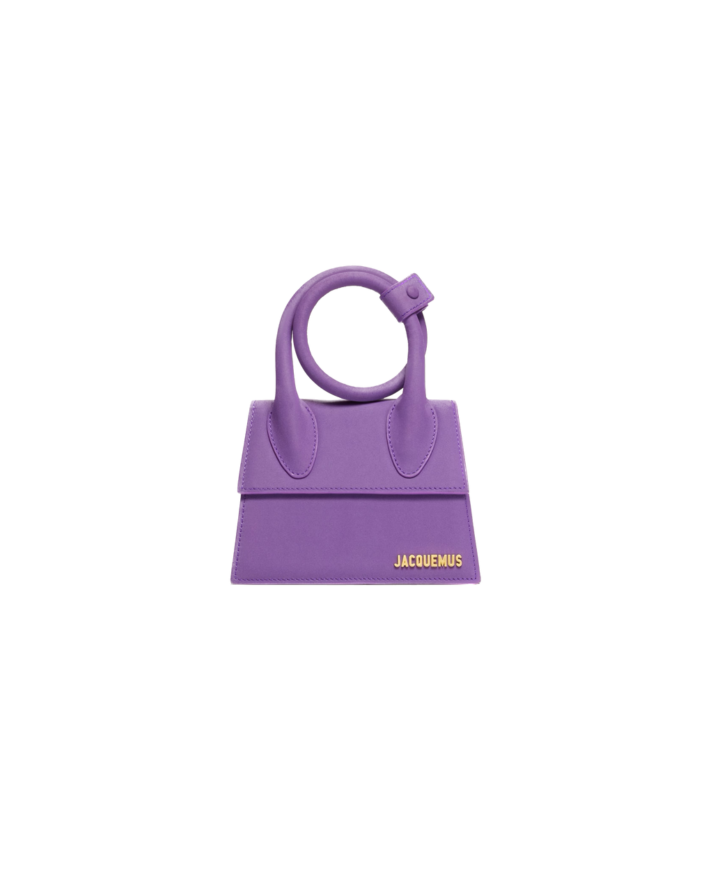 Purple LC Noeud Coiled Handbag