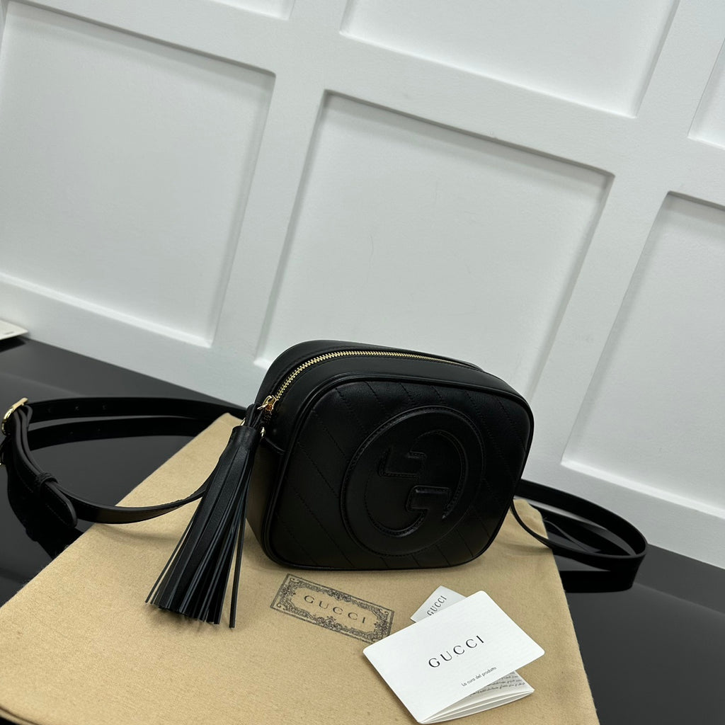 Black GB Small Shoulder Bag
