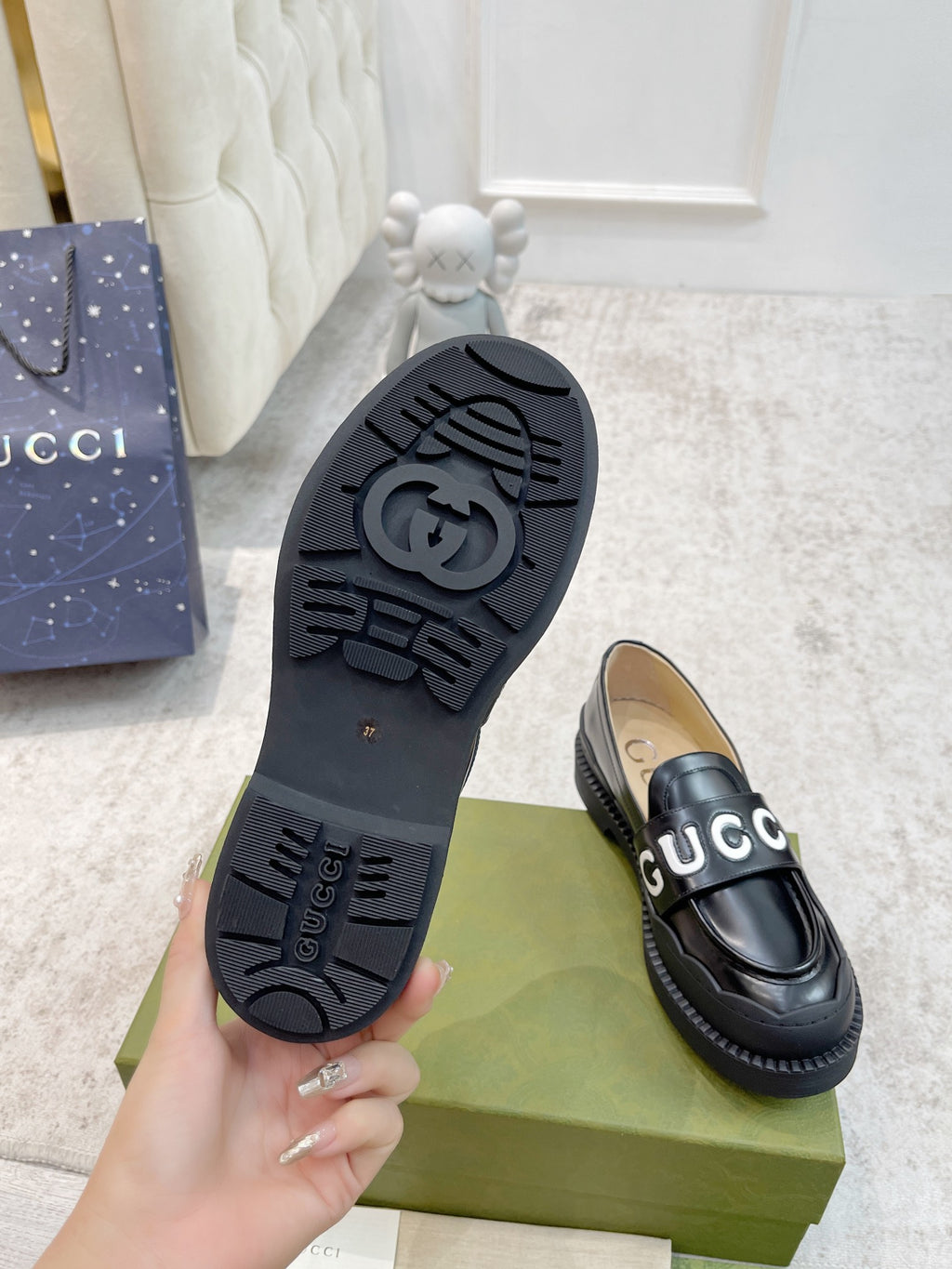 Black & White WG Loafer